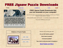 Tablet Screenshot of free-jigsaw-puzzle-downloads.com